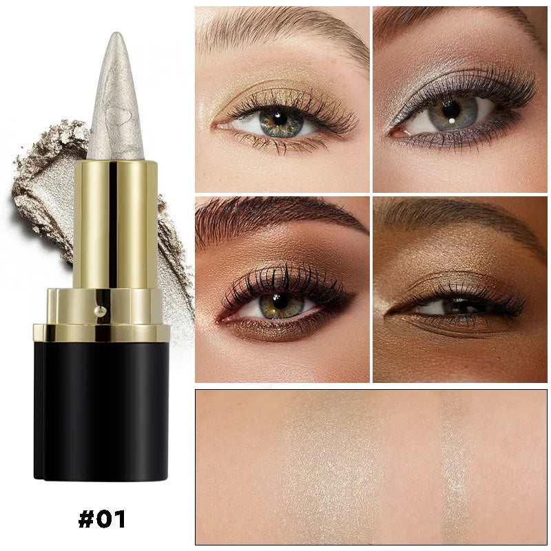 Gel Eyeliner Quick Dry Matte Smudge Proof Waterproof Eye Liner Pencil Bridal Wedding Day Party Stage Makeup for Women Girls