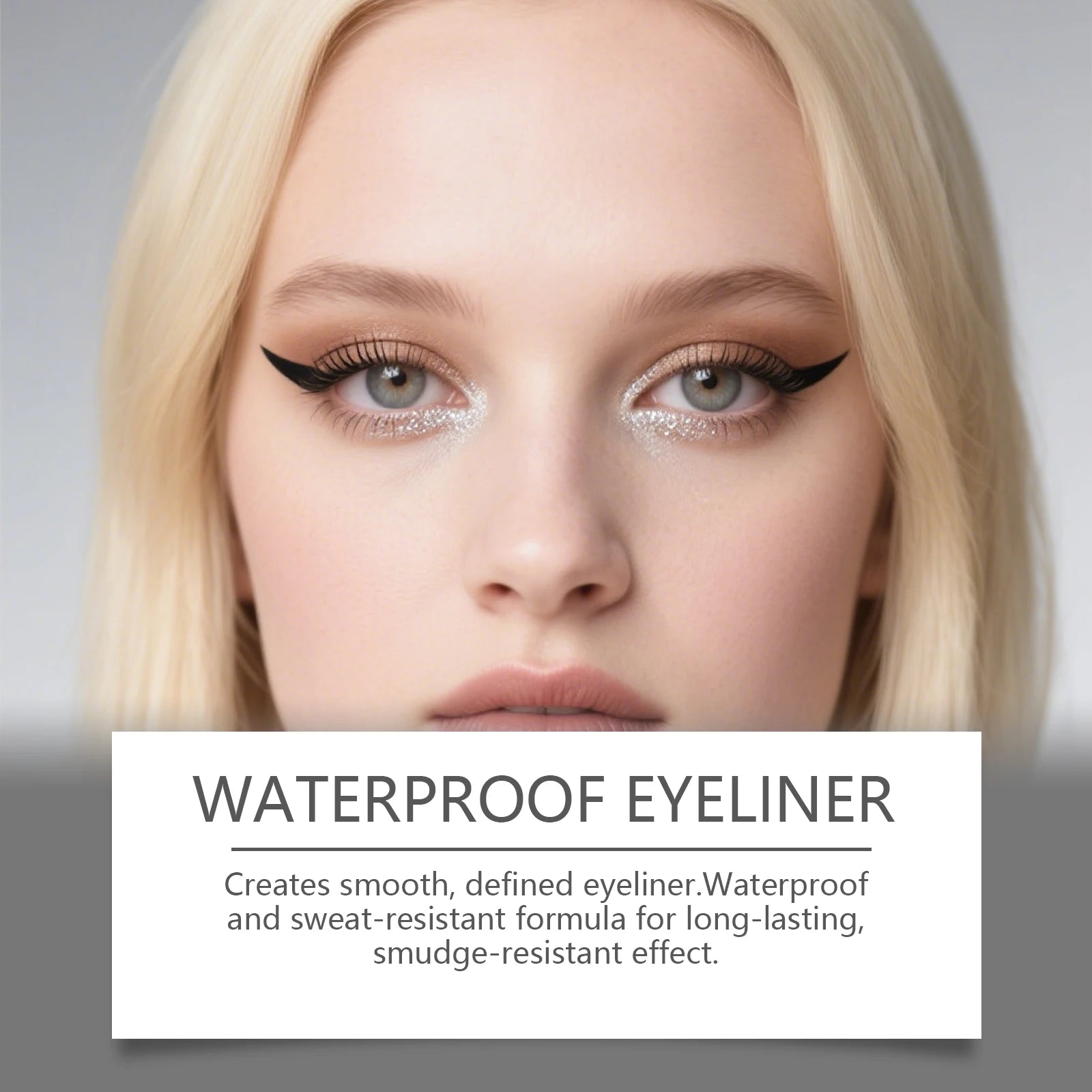 Zephoco Waterproof Eyeliner Pencil Smooth Smudge-Proof Water Resistant Cosmetics Gel Eyeliner Makeup for Eyes Enlargement 1pc